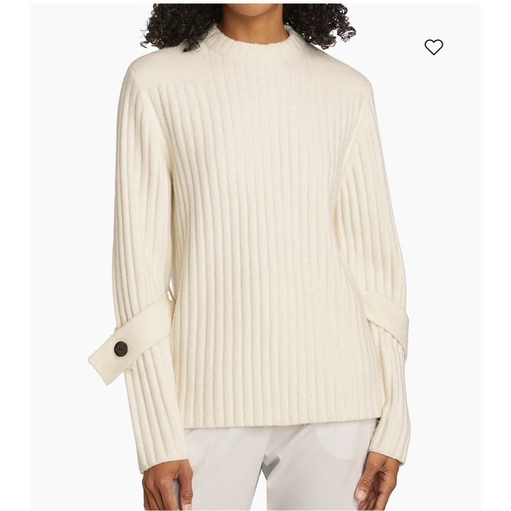 PROENZA SCHOULER
Verona Ribbed Wool-Blend Sweater size xl